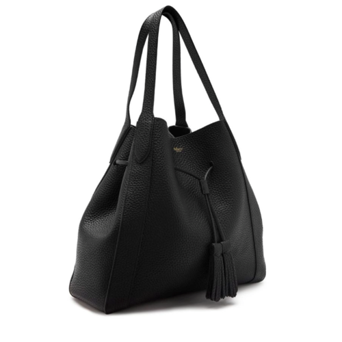 Mulberry Millie Tote Black Heavy Grain HH5866-736A100